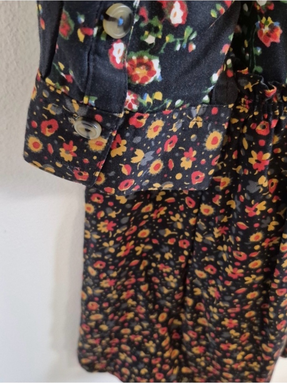 Floral V-Neck shift dress Maeve by Anthropologie - Picture 8 of 9